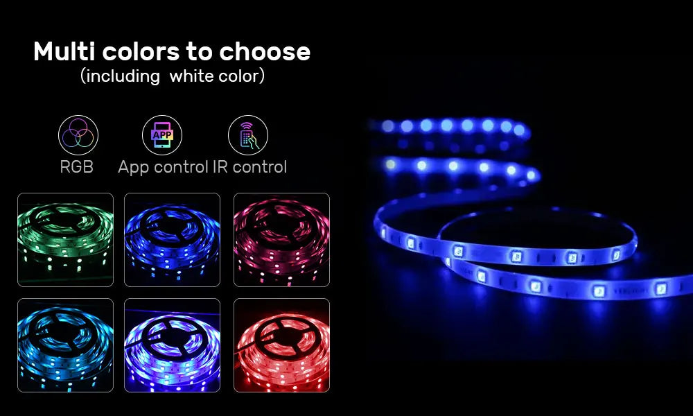 Non-Waterproof Smart LED Strip Light SMD5050