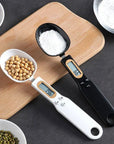 Electronic kitchen weight measuring spoon