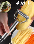 Multifunctional Stainless Steel Kitchen Peeler