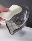 Leaf Shape Soap Holder with Suction Cup