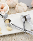 Stainless Steel Garlic Press Crusher