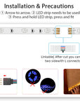 Non-Waterproof Smart LED Strip Light SMD5050